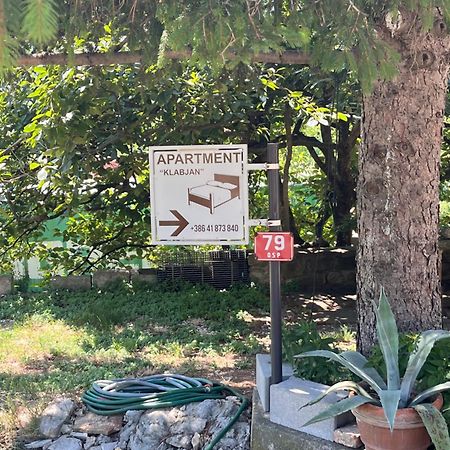 Apartmaji Klabjan - Kaki Osp Exteriér fotografie